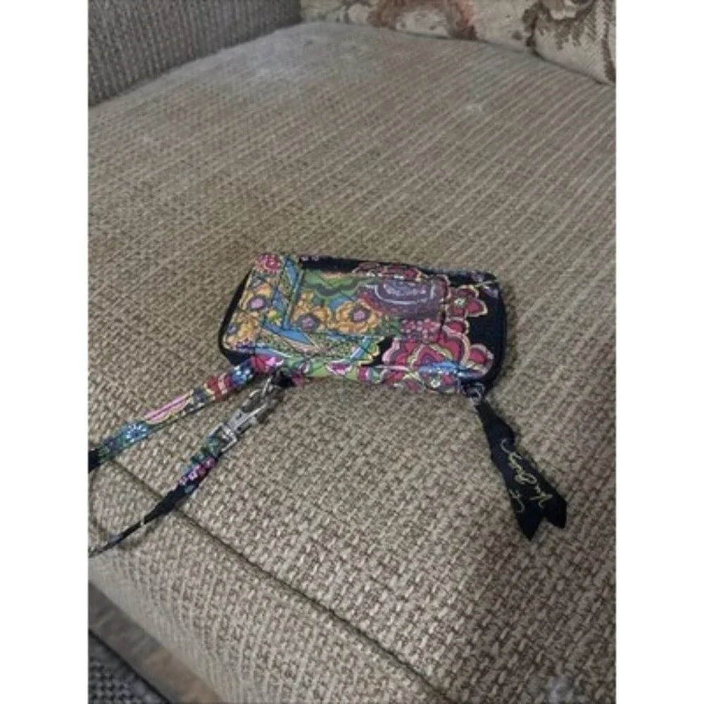 Vera Bradley Wristlet Wallet Floral Multi Compartment EUC NICE! - Picture 1 of 6